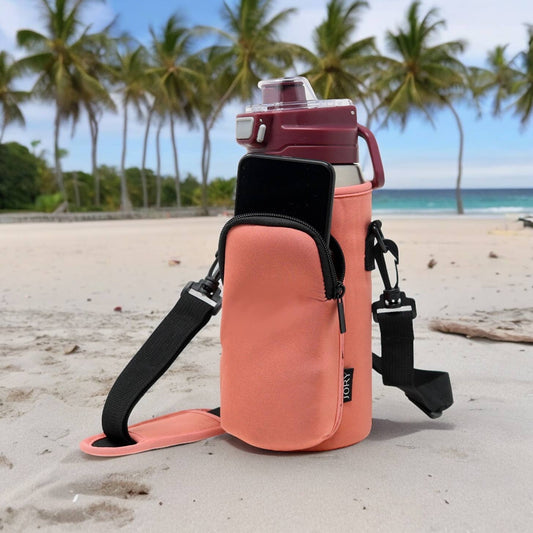 Neoprene Crossbody Bottle Holder – Trendy, Functional & Ready to Go